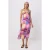 TRENDYOLMİLLA Dames Meerkleurig Geometrisch patroon Midi Mouwloos Slipjurken