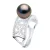 Ring Sieraden – Echte Cultured Tahiti Parel Rond 9-10 mm