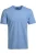 RAGMAN Softknit T-Shirt ronde hals blauw, Effen