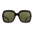 Gucci zonnebril GG0036SN Zwart groene glitter en roodgroen