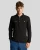 Lyle & Scott heren polo met lange mouwen en bijpassende print in het zwart