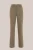 WE Fashion – Dames wide leg pantalon met ruit – Regular fit – Lichtbruin –