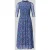 Rich & Royal midi-jurk met smokdetail