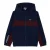 Lacoste Jongens Geborduurd Logobezet Hoodie Jacket (Marineblauw)