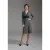 Jurk met Lange Mouwen en Empire Taille