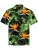 Hawaiihemdshop.de Overhemd ‘Hawaiihemd “Bird of Paradise”‘  zwart