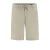 Dstrezzed regular casual short met linnen beige