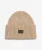 Pluizig Gebreide Workwear-beanie Beige