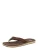 QUIKSILVER Teenslippers ‘CARVER’  bruin