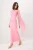 TRENDYOLMİLLA Dames Roze Effen Maxi Mouwloos Diploma-uitreiking / Gala Recht Avond & Gala Jurk