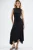 Asymmetrische Midi Sandy Jurk