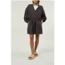 10DAYS Tunic Dress Waffle Grey Raven