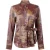 Jansen Amsterdam Lotte blouse stone red/camel