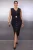 Trendyol Curve Dames Zwart Effen Maxi Mouwloos Avond / Dagelijks Bodycon Grote maten Jurk