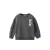 Mango Kids sweater met backprint antraciet