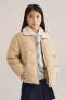WE Fashion gewatteerde jas beige