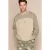grimelange Sweatshirt met colourblockpanelen en ronde hals