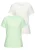 VIVANCE Shirt  pastelgroen / wit
