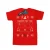 Harry Potter Jongens Kerstpatroon T-shirt (Rood)