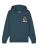 Watapparel Sweatshirt ‘ Tarot The Chariot ‘  petrol / gemengde kleuren