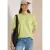 Shirt met lange mouwen, ronde hals en streepjesmotief