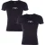 Armani 2-pack T-shirts voor heren in zwart