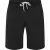 Urban Classics Heren Basis Seersucker Korte Broek (Zwart)