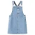 Mango Kids denim spijkerjurk light blue denim