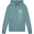 Malelions Men Dripped Hoodie | Smoke Blue/White