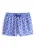 “Blue Geometric” Zwemshorts