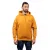 Caterpillar Merkbanner Katoenen Gele Hoodie voor Mannen