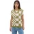 Vans Courtyard Checker Sweater Vest Green Olive
