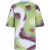Diadora T-shirt met ronde hals en abstracte print voor dames (Groen/multikleurig)