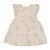 Feetje jurk Let Your Dreams Blossom ecru/roze