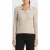 Calvin Klein Wool Lurex Collared Sweater Tuscan Beige