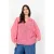 Wasabiconcept gebloemde top roze