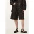 AllSaints Louie Long Short Leppo Brown