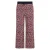TYGO & vito regular fit casual broek met panterprint – beige/paars/roze