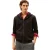 Tommy Hilfiger Herenhoodie met lange mouwen en doorlopende ritssluiting (normale pasvorm) (Zwart)