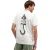 Wit t-shirt Butcher of Blue met backprint groen