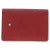 Montblanc Flap Cardhouder in Rood Kalfsleer