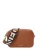 Coccinelle Schoudertas ‘Tebe’  beige / bruin / zwart