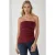 Strapless Slim Fit Gebreid Top