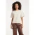 Smashed Lemon Top met ton-sur-ton geborduurd print |