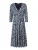 TATUUM Jurk ‘IGA’  navy / zwart / wit
