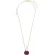 OTAZU Classic Rocks Necklace Light Amethyst