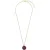 OTAZU Classic Rocks Necklace Light Amethyst