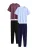 Next Pyjama lang  blauw / lichtblauw / mauve / zwart