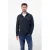 LERROS regular casual overhemd donkerblauw