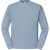 Fruit of the Loom Heren Klassiek Ingelegd Sweatshirt (Mineraalblauw)